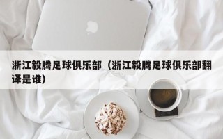 浙江毅腾足球俱乐部（浙江毅腾足球俱乐部翻译是谁）