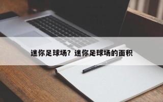 迷你足球场？迷你足球场的面积