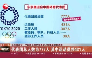 东京奥运会中国队多少人?（东京奥运会中国队多少人上场）