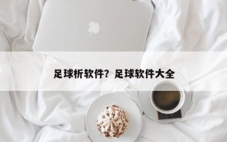 足球析软件？足球软件大全