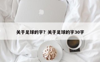 关于足球的字？关于足球的字30字