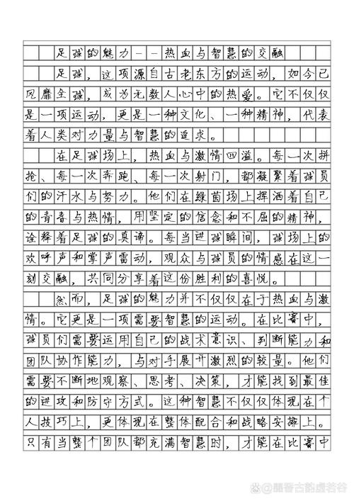 足球征文怎么写，足球征文600字